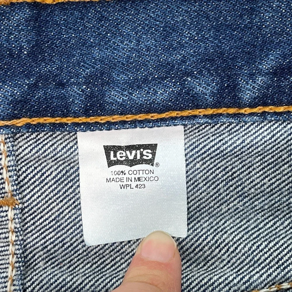 Vintage Levis 501xx‎ Jeans Men's Size 38X32 (Fits 36X29) Y2K Denim Button Fly